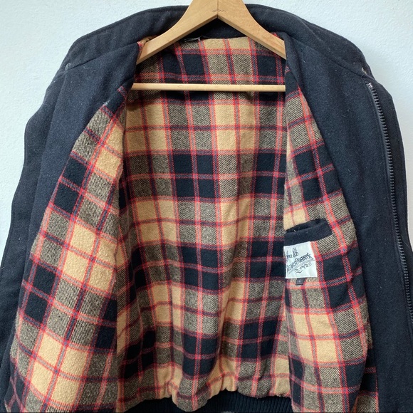 Vintage Wool Thermolite Lined Bomber - Picture 3 of 11